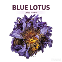 Fleurs de lotus bleu séchées naturelles, directement de l'usine, Nymphaea Caerulea entières, matière première en vrac pour tisane, vente en gros