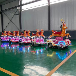 <span class=keywords><strong>Train</strong></span> de Noël sans rails à piles sur le thème du <span class=keywords><strong>petit</strong></span> cerf, équipement d'amusement, <span class=keywords><strong>train</strong></span> sans rails personnalisable <span class=keywords><strong>pour</strong></span> carnaval - Product Image 6
