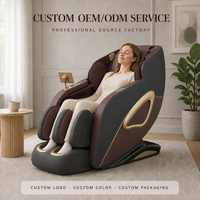 Fauteuil de massage électrique intelligent 3D moderne OYEAL, design zéro gravité, fonction musicale, tension universelle, en cuir PU pour le corps