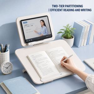 <span class=keywords><strong>Supporto</strong></span> da lettura regolabile in bambù YD-20 <span class=keywords><strong>per</strong></span> carichi pesanti, il più ordinato, stabile da scrivania <span class=keywords><strong>per</strong></span> tablet e <span class=keywords><strong>libri</strong></span> di grandi dimensioni 2026 - Product Image 1