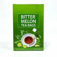 OEM ODM Tisane de melon amer GMP Halal 20 sachets 40g Sans caféine Infusion chaude ou froide