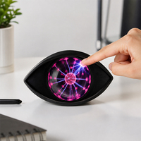 Lampe Plasma Décorative en Forme d'Œil pour Commandes en Gros, Lampe Plasma Statique Colorée pour Décoration de Fêtes à Domicile, Cadeau du Nouvel An, Lumière de Table Créative
