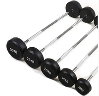 Barre de musculation en TPU / Équipement de gym commercial / Barre de dips pour triceps / Barre d'haltères