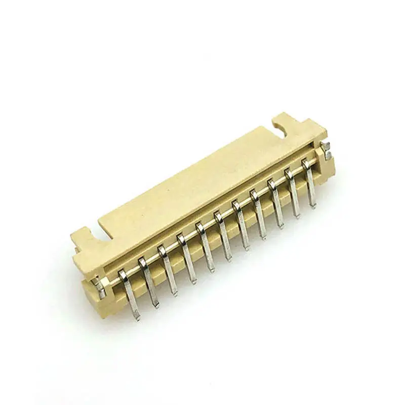XH2.5-11P conector beige color Wire to Board Wire Smt Connector for Vertical type pitch2.5mm