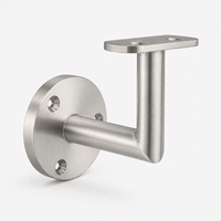 Support de main courante en acier inoxydable de luxe Zhuoye pour la conception de rampes d'escalier en verre pour hôtels et villas