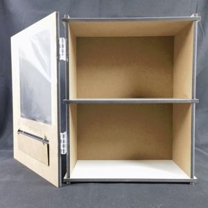 <span class=keywords><strong>Casier</strong></span> de stockage en MDF à double couche avec fenêtre pour Noël - Product Image 4