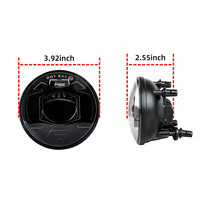 Pour 2007-2013 Chevy Avalanche/Suburban/GMC Acadia/Ford Escape/Silverado Etc 4 pouces rond jaune LED antibrouillard Kit étanche