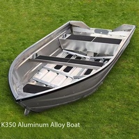 Bateaux de pêche en alliage à coque en V, fabriqués sur mesure en aluminium, 12 pieds, 14 pieds, 16 pieds, pour les sports nautiques