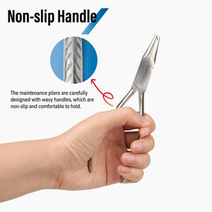 Wholesale InnoVue Opto CE ISO Certified Portable Eyewear Repair Tool Kit Steel <b>Pliers</b> <b>Set</b> Bag 5 Types Glasses Frame Maintenance - Product Image 5