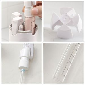 Custom Travel <b>Bottles</b> Green 2 Colors Cosmetics Modern Shampoo Travel <b>Bottles</b> for Outdoor Events - Product Image 4