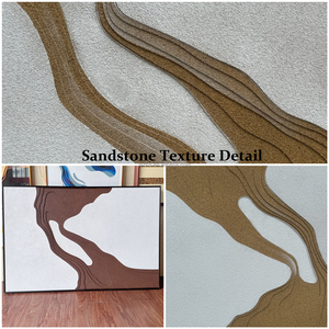 Proyecto <span class=keywords><strong>de</strong></span> Hotel obras <span class=keywords><strong>de</strong></span> arte 100% hecho a mano nuevo diseño 3D decoración <span class=keywords><strong>de</strong></span> <span class=keywords><strong>pared</strong></span> relieve lujo estereoscópico arenisca <span class=keywords><strong>pintura</strong></span> para decoración <span class=keywords><strong>de</strong></span> Hotel - Product Image 4