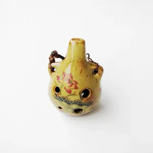 Wholesale 6 Hole Ceramic Ocarina Hole Ceramic Ocarina Instrument Easy Instrument for Beginners Ocarina Instrument - Product Image 3