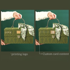 Valise de luxe nouveau design boîte cosmétique mariage faveur saint valentin cadeau emballage papier carton boîte <span class=keywords><strong>vide</strong></span> valise - Product Image 5