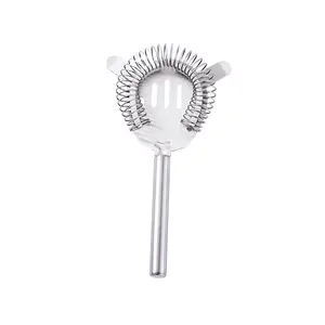 Wholesale High Quality Bar Tool Customizable Logo Stainless Steel Ice Filter Ice Strainer