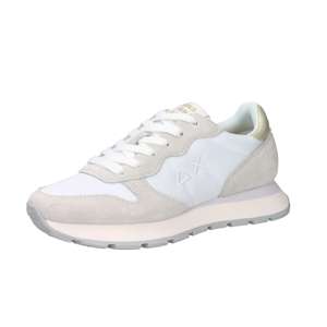 Sun68 Donna Sneakers <b>White</b> 3.5 Cm Heel Size 36 37 38 39 40 41 42 <b>Canvas</b> Trendy <b>Shoes</b> - Product Image 4