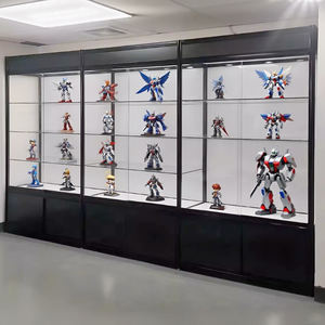 High Quality Display Glass <strong>Showcase</strong> Retail Shop Interior <strong>Design</strong> Extra Vision Glass Display Cabinet - Product Image 1