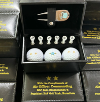 Ensemble de cadeaux de golf personnalisés en caoutchouc imperméable pour hommes amateurs de golf - Cadeaux promotionnels pour salons professionnels sportifs en plein air été/hiver