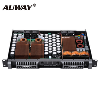 Amplificateur numérique de classe D haute puissance 4 ohms, métal léger, portable, caisson de basses Linearray extérieur 18 pouces