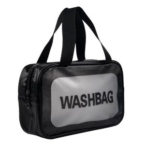 OEM Custom Portable Frosted PVC Toiletry Cosmetic <b>Bag</b> Waterproof <b>Transparent</b> <b>Makeup</b> <b>Bag</b> - Product Image 6