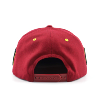 Gorra Deportiva Snapback de 5 Paneles Personalizada al por Mayor, de Alta Calidad, con Visera Plana y Logotipo Bordado en 3D
