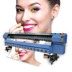 Impresora de Inyección de Tinta Solvente de 3.2m 512i con 4/8 Cabezales de Impresión 512i de 30pl, Alta Productividad, para Impresión de Pancartas Flexibles y Adhesivos para Automóviles - Product Image 2