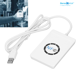 Thông Minh IC Thẻ <span class=keywords><strong>USB</strong></span> NFC Không Tiếp Xúc Đầu Đọc 13.56Mhz 424Kbps NFC Nhà Văn ABS Chất Liệu Sẵn Sàng Để Tàu Kiểm Soát Truy Cập Đầu Đọc Thẻ - Product Image 4
