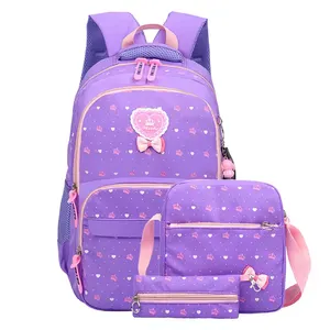 mochilas escolares 2023 lunch custom high quality school bags set for girls teenagers