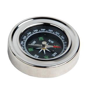 Brújula de acero inoxidable con lente, herramienta de navegación multifuncional para exteriores, tipo portátil Fe05 - Product Image 3
