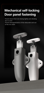 Phụ kiện nội thất cửa tủ đẩy để mở cửa chốt nhựa phục hồi thiết bị - Product Image 4