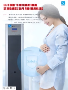 เครื่องตรวจจับโลหะแบบเดินผ่านได้ พร้อมระบบหลายโซน สำหรับใช้งานแบบพกพาเป็นหน่วยเดียว XLD-H, XLD-H รองรับการเชื่อมต่อ Wi-Fi เป็นอุปกรณ์เสริม - Product Image 3