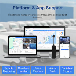 เครื่องติดตาม GPS 4G LTE แบบติดตั้งถาวร พร้อมระบบตรวจจับ ACC รองรับแพลตฟอร์มเว็บบน PC และซอฟต์แวร์แอปพลิเคชัน สำหรับรถจักรยานยนต์ รถบัส และยานพาหนะ - Product Image 6