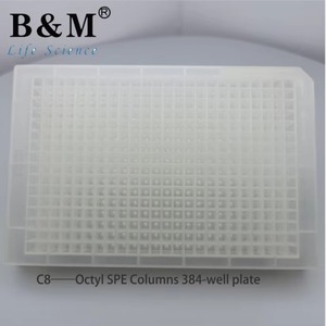 Consumibles de Laboratorio B&M, Placa SPE de 96/384 Pocillos, Columnas de Pretratamiento de Muestras para Pruebas de Alimentos con Ácido Propanosulfónico (PRS) - Product Image 2