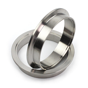 Ventas al por mayor <span class=keywords><strong>Brida</strong></span> forjada Fabricante Titanio & Acero inoxidable & <span class=keywords><strong>Brida</strong></span> de <span class=keywords><strong>escape</strong></span> de aluminio V <span class=keywords><strong>Brida</strong></span> de banda - Product Image 2