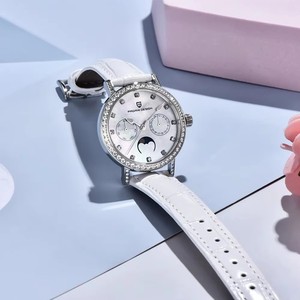 Montres pour femmes PAGANI DESIGN 1789, marque de luxe, montre à quartz, mode raffinée, calendrier, cuir, phase lunaire, cadeau, Reloj Mujer - Product Image 4