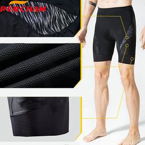 Demi-pantalon de cyclisme en plein air d'été personnalisé pour hommes, collant à bavette respirant en gel, short de cyclisme en gel rempli de gel pour vélo - Product Image 4