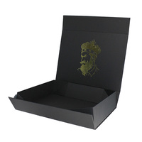 Boîte cadeau pliante magnétique personnalisée en papier, nouveau design, boîte cadeau pliante magnétique