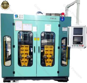 HDPE Lavanderia De Plástico Líquido Shampoo Garrafa Máquina De Moldagem Por Sopro De Extrusão Automática Extrusora De Polietileno - Product Image 1