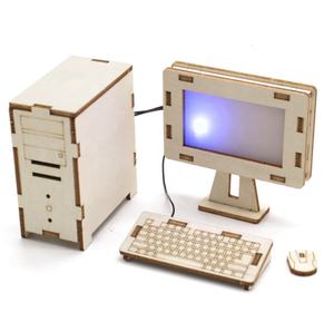 Modelo de Madera F692, Juguete Educativo de Ciencia y Tecnología Hecho a Mano para Estudiantes de <span class=keywords><strong>Primaria</strong></span> y Secundaria, Experimento DIY - Product Image 1