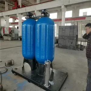 100m3 activated carbon filter purification arena sand filter mutil media housing runxin coconut shell activated carbon filter