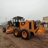 Niveleuse à moteur d'occasion bon marché CAT 140H en bon état avec une efficacité de travail élevée et de faibles heures de fabrication récente au Pérou