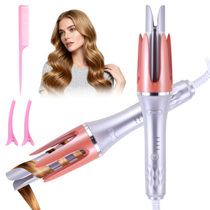 <span class=keywords><strong>Fer</strong></span> à friser électrique LN-188, <span class=keywords><strong>fer</strong></span> à friser à vagues, <span class=keywords><strong>fer</strong></span> à friser à température constante à réglage de température à plusieurs vitesses pour femme - Product Image 3