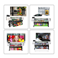 Impresora de Formato Grande Económica de 1.6m 1.8m con Cabezal Único I3200 Xp600, Plotter para Vinilos y Adhesivos para Automóviles, Impresora Eco Solvente en Venta