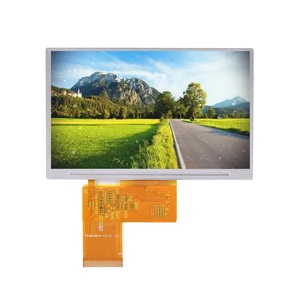 Ventas calientes 24 Bits RGB 800x480 Resolución 4,3 pulgadas IPS TFT LCD Módulo de pantalla con retroiluminación LED y brillo de 200-1000 Nits - Product Image 3