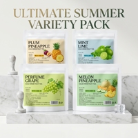 Sachets de thé pyramidaux en nylon de qualité alimentaire pour infusion instantanée à froid et à chaud de thé aux fruits, marque privée OEM, infusions jusqu'à 12h
