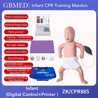 Manekin CPR Bayi Digital dengan Printer Data - Manekin CPR Bayi Simulasi Tinggi untuk Rumah Sakit & Perguruan Tinggi Keperawatan