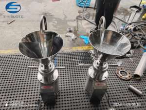 מכונת טחינה קולואידית חדשה, מועדףת, להומוגניזציה ואמולסיה, לייצור חמאת בוטנים, חטיפים, קמח ואגוזים, מתאימה ליקבים. - Product Image 6