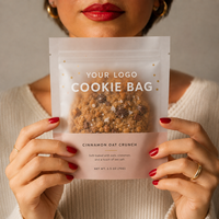 Sacs en plastique transparents pour biscuits, sachets individuels pour biscuits, bonbons, aliments, avec logo imprimé personnalisé, qualité alimentaire, thermoscellables