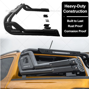 Barra Antivuelco Universal de Acero HM para Nissan NP300, Ranger, Hilux Vigo Revo Rocco, Dmax, Hamer, Triton y Vehículos <span class=keywords><strong>Pick</strong></span>-up - Product Image 3