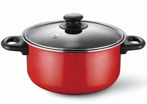 Hot Selling 5pcs Cheap Kitchen Housewares Iron Non Stick Kitchen Cookware Sets Eco-friendly Pots And Pans Sets