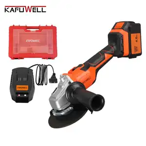 KAFUWELL PA4513H Venda Direta Da Fábrica De Lítio Elétrico Brushless Angle Grinder 20v Makitas Estilo 125mm